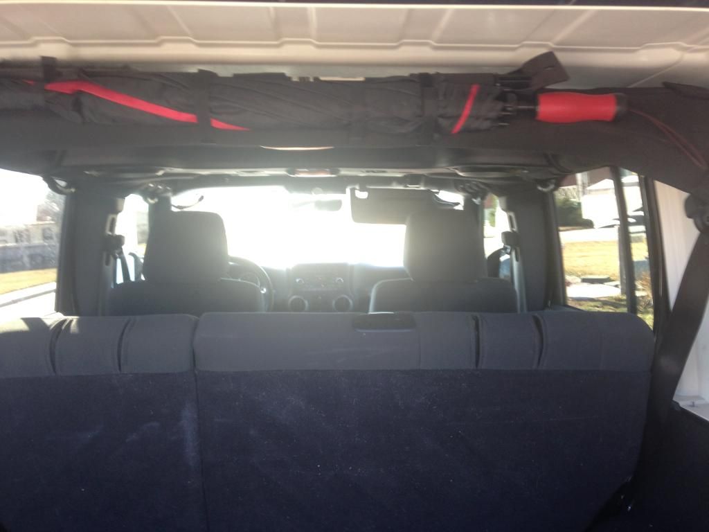 Rear seat headrest removed. Jeep Wrangler Forum